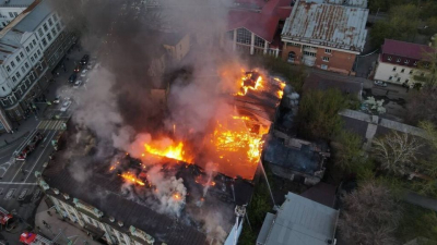 Блогнот. Старый ТЮЗ сгорел...